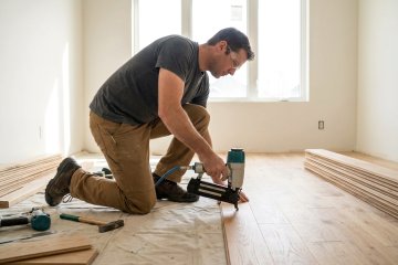 Hard Wood Floor installation in Bronx, New York by Lorence NY Contracting Corp